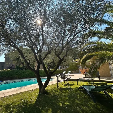 House In With Private Pool & Ac 罗什福尔-迪加尔